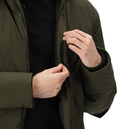 Regatta Men's Yewbank II Parka Jacket - Dark Khaki