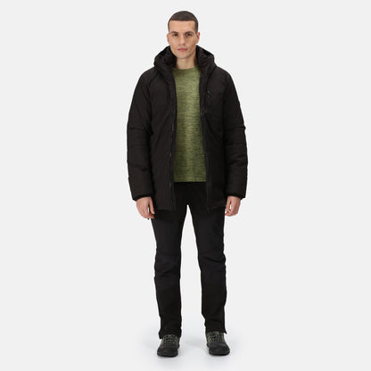 Regatta Men's Yewbank II Parka Jacket - Black