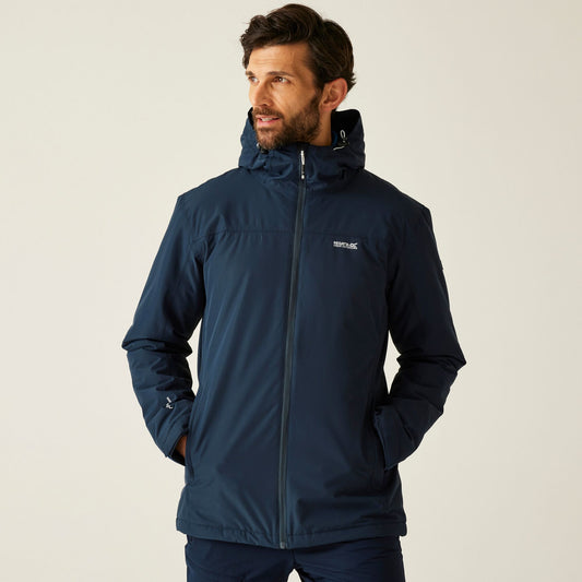 Regatta Thornridge Men's Waterproof Insulated Jacket - Navy Blue