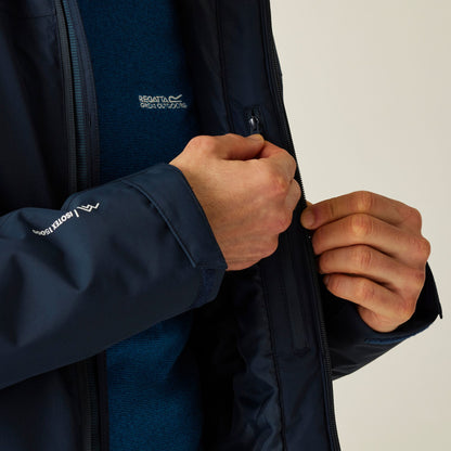 Regatta Thornridge Men's Waterproof Insulated Jacket - Navy Blue