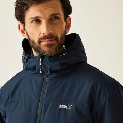 Regatta Thornridge Men's Waterproof Insulated Jacket - Navy Blue