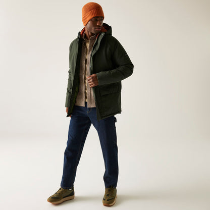 Regatta Men's Savon Waterproof Insulated Jacket - Dark Khaki