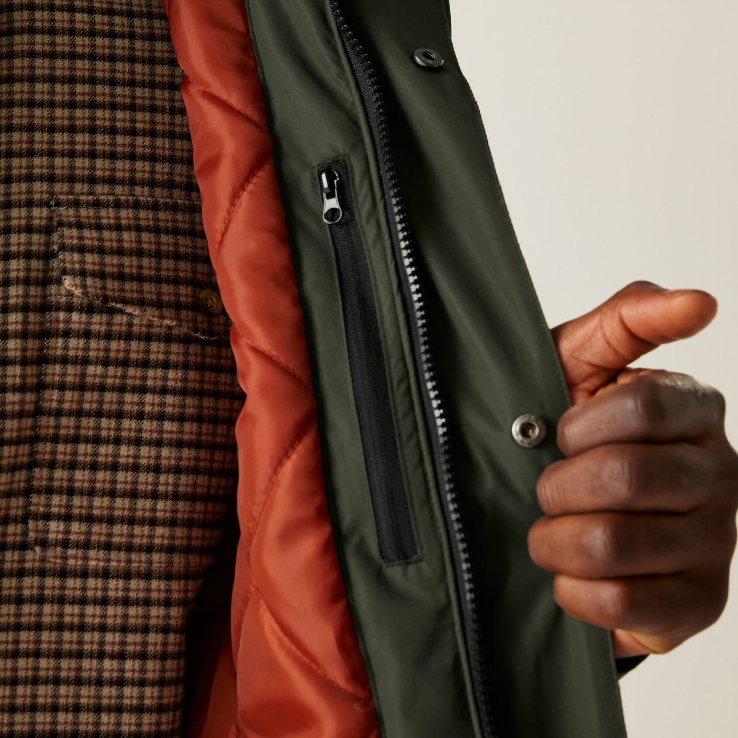 Regatta Men's Savon Waterproof Insulated Jacket - Dark Khaki