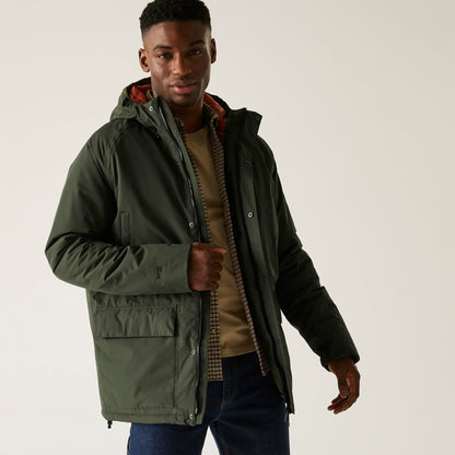 Regatta Men's Savon Waterproof Insulated Jacket - Dark Khaki