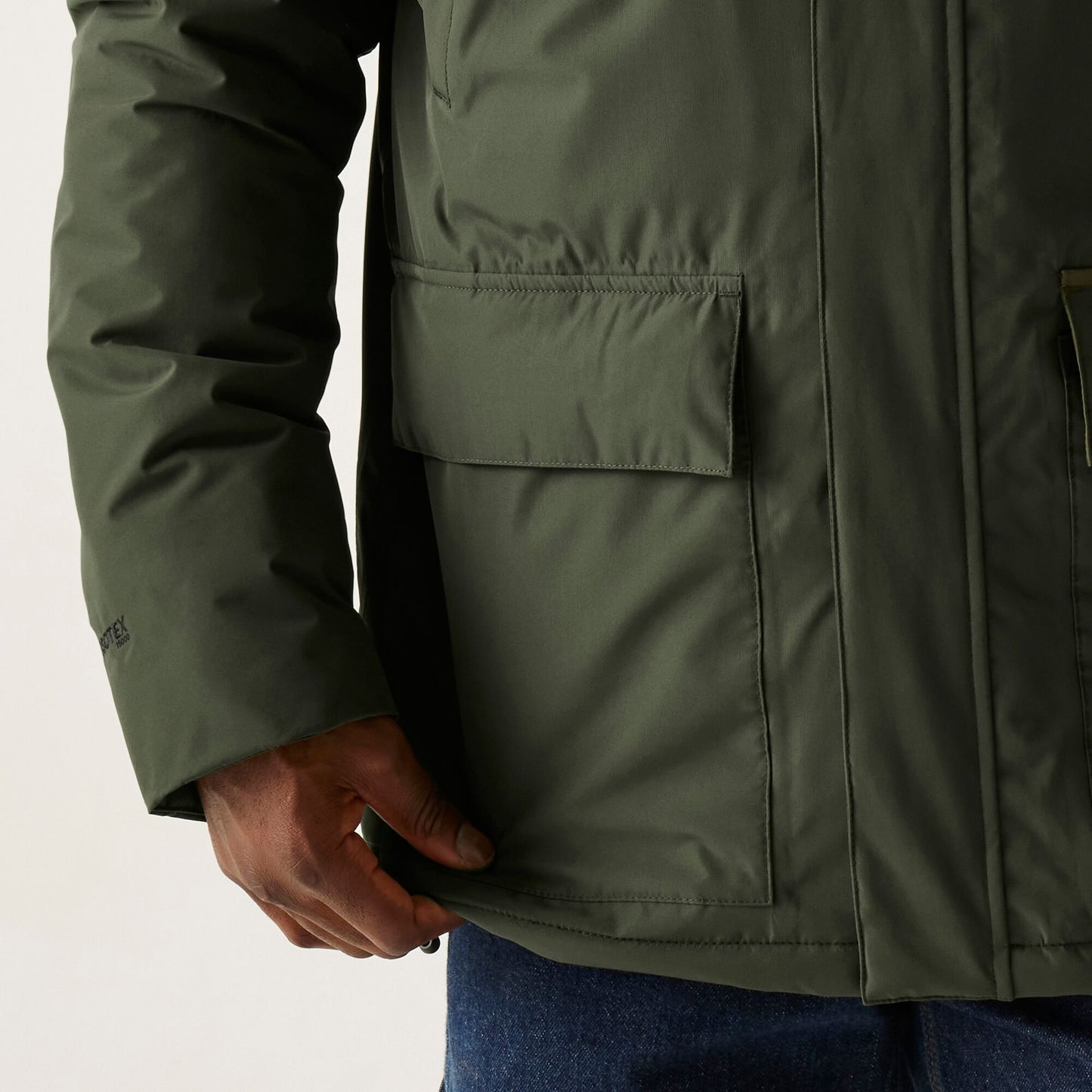 Regatta Men's Savon Waterproof Insulated Jacket - Dark Khaki