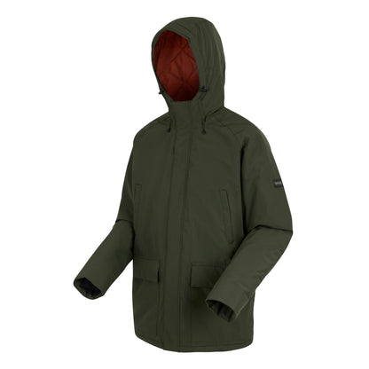 Regatta Men's Savon Waterproof Insulated Jacket - Dark Khaki