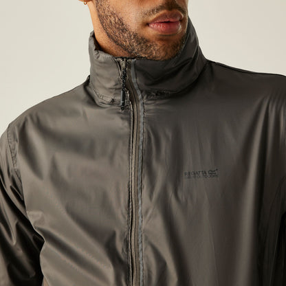 Regatta Men's Lyle IV Waterproof Packaway Jacket  - Treetop Brown