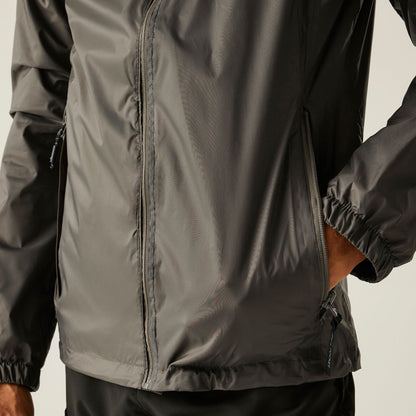 Regatta Men's Lyle IV Waterproof Packaway Jacket  - Treetop Brown