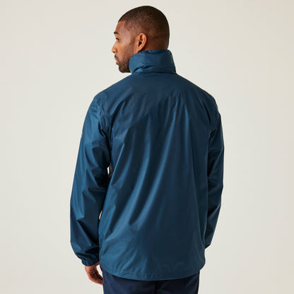 Regatta Men's Lyle IV Waterproof Packaway Jacket - Moonlight Denim
