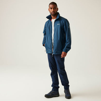 Regatta Men's Lyle IV Waterproof Packaway Jacket - Moonlight Denim