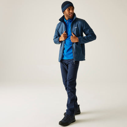 Regatta Men's Lyle IV Waterproof Packaway Jacket - Moonlight Denim