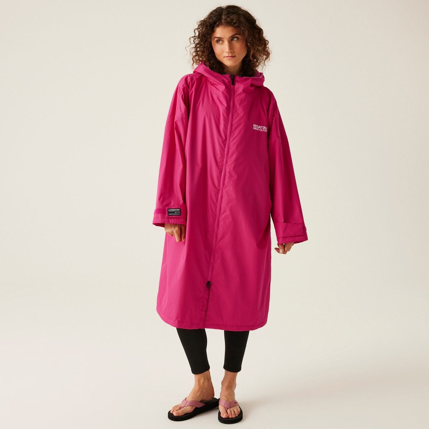 Regatta Adult Changing Robe - Pink Potion