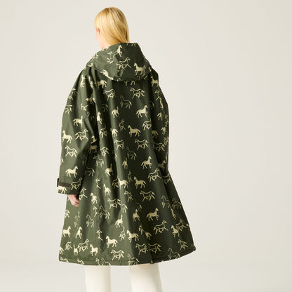 Regatta Adult WP Robe - Dark Khaki Horse