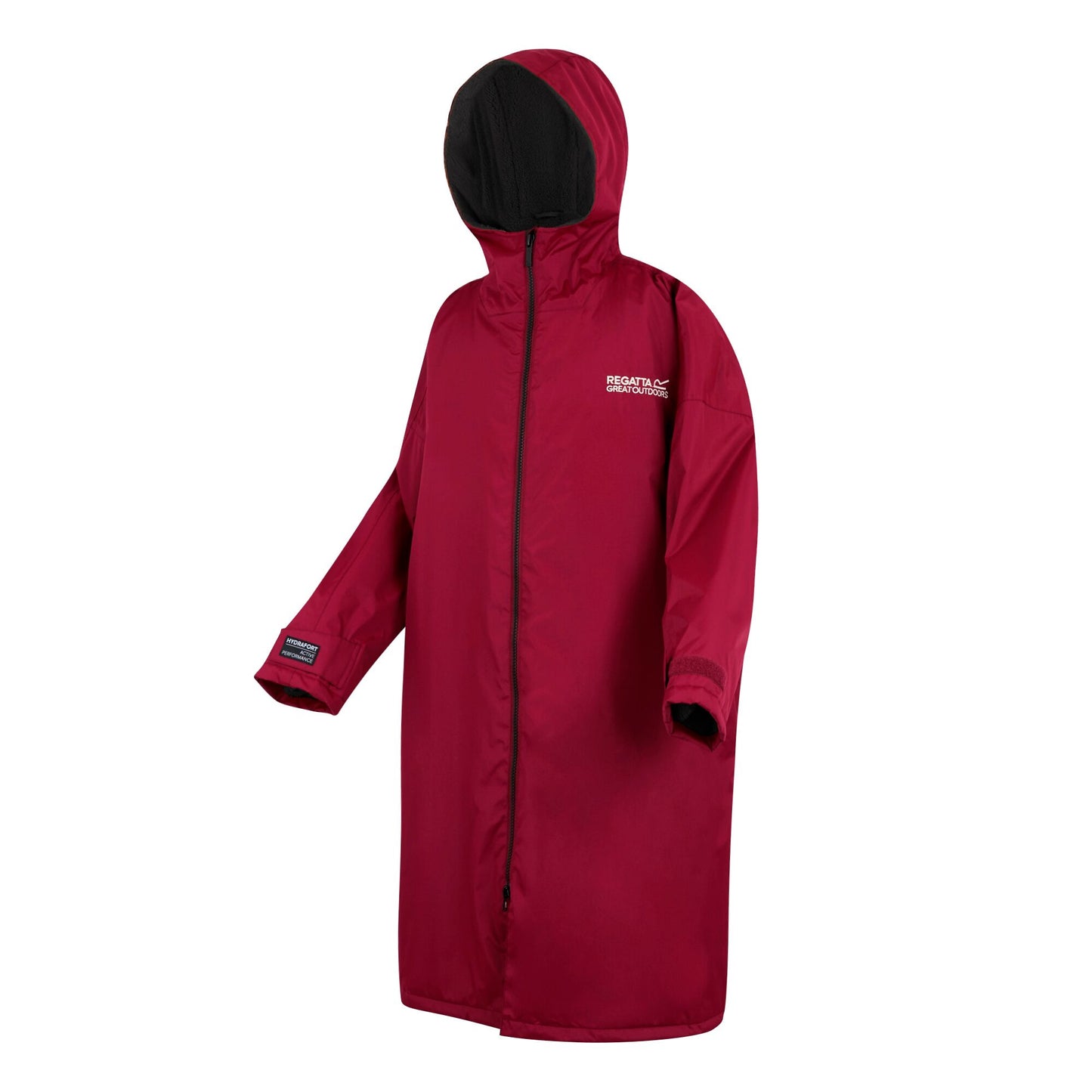 Regatta Adult Waterproof Changing Robe - Dark Maroon