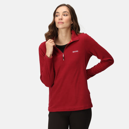 Regatta Women's Sweethart Lightweight Half-Zip Fleece - Rumba Red