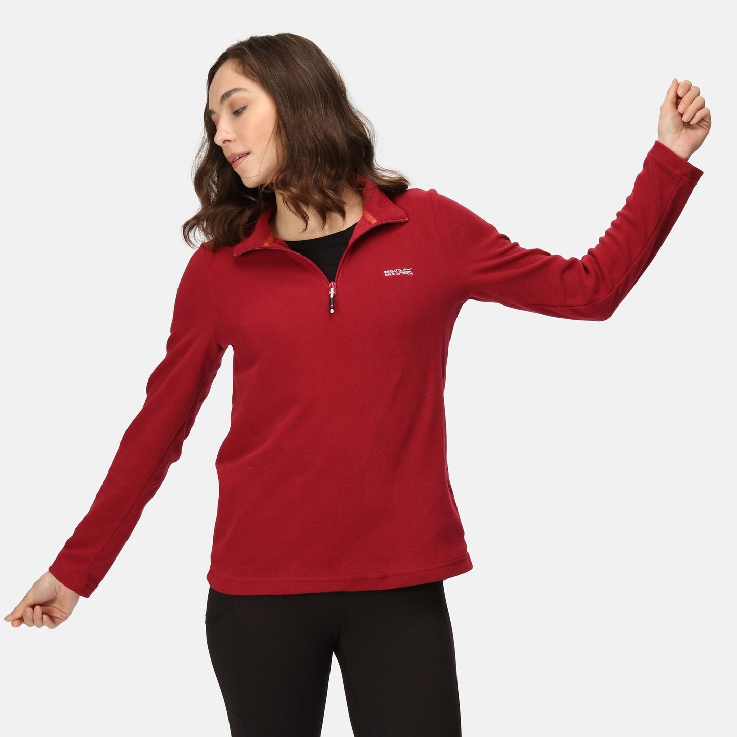 Regatta Women's Sweethart Lightweight Half-Zip Fleece - Rumba Red