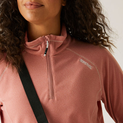 Regatta Women's Montes Lightweight Half-Zip Fleece - Dusty Rose