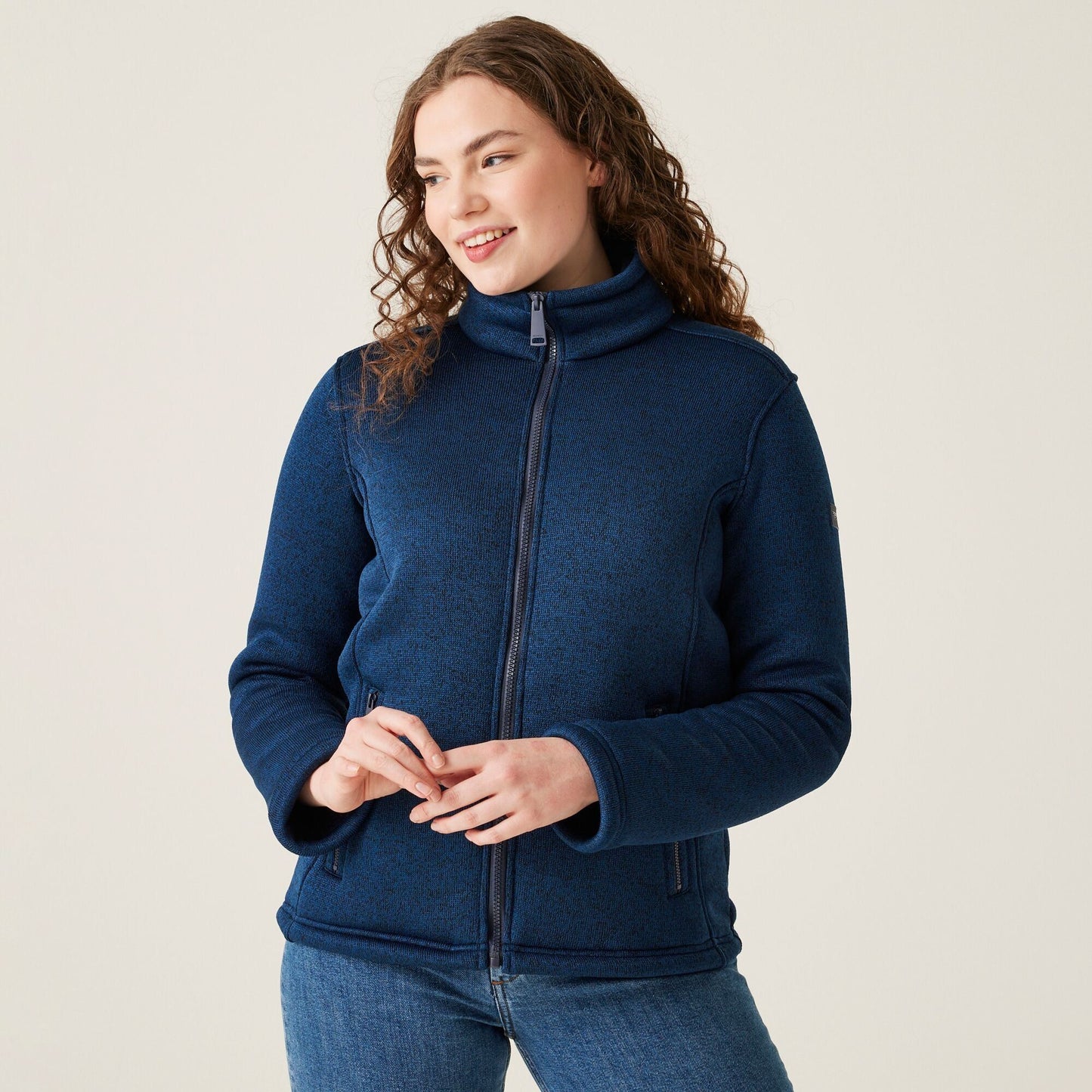 Regatta Women's Razia II Full Zip Fleece - Navy/Navy