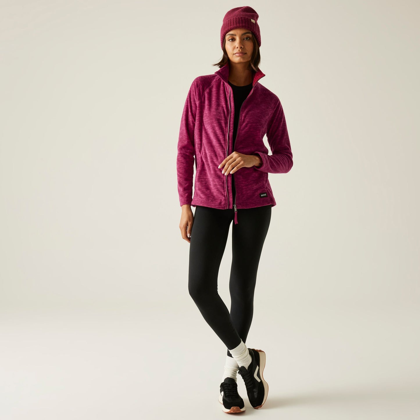 Regatta Mayse Women's Full Zip Fleece - Dark Cerise