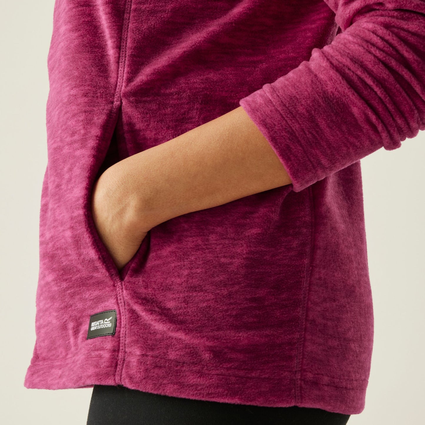 Regatta Mayse Women's Full Zip Fleece - Dark Cerise