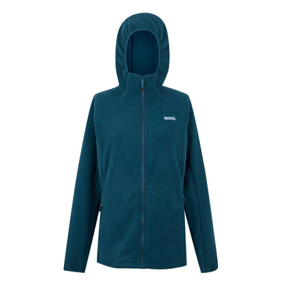 Regatta Women's Elinn Hooded Fleece - Moroccan Blue