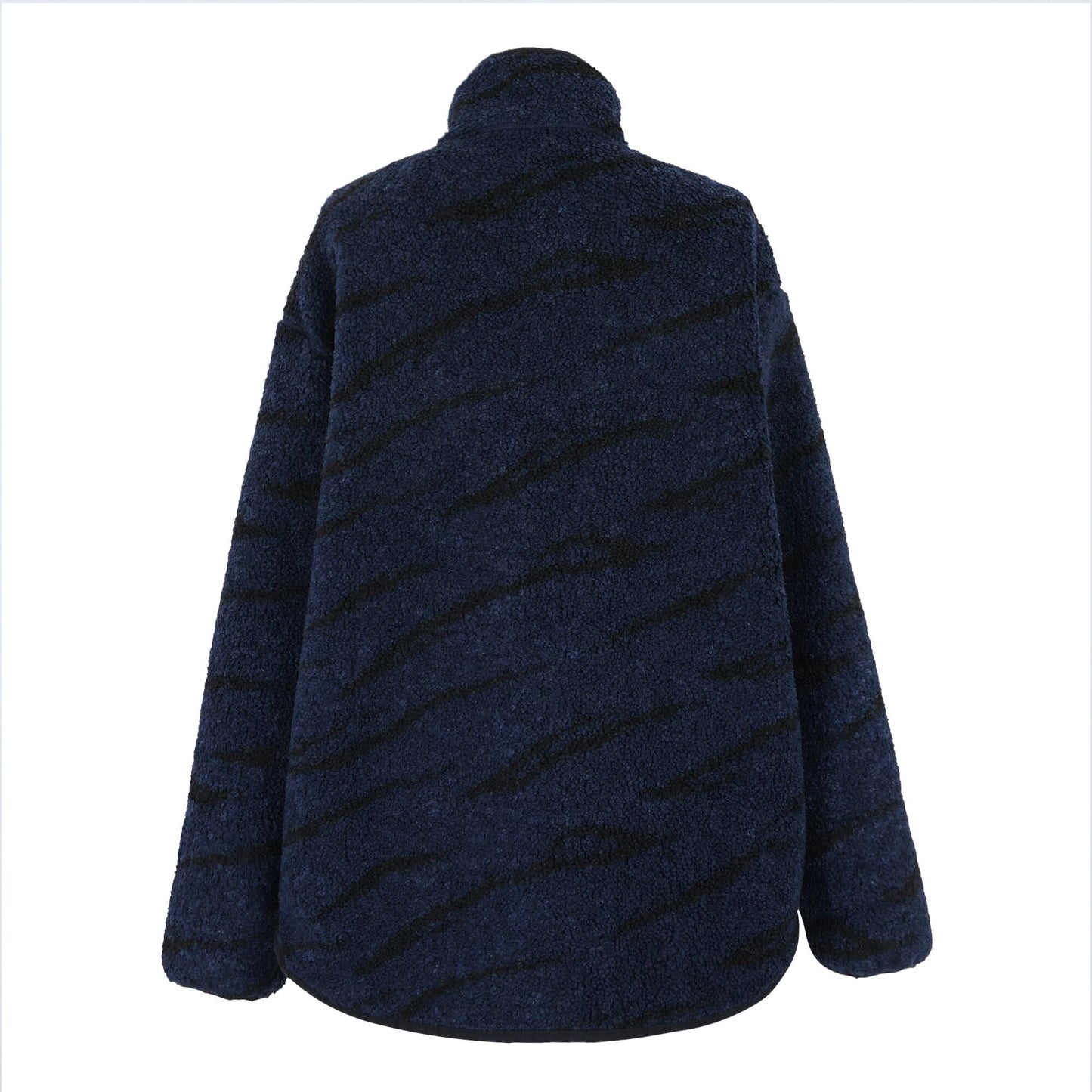 Regatta Women's Frankie Borg Half Zip Fleece - Navy Abstract