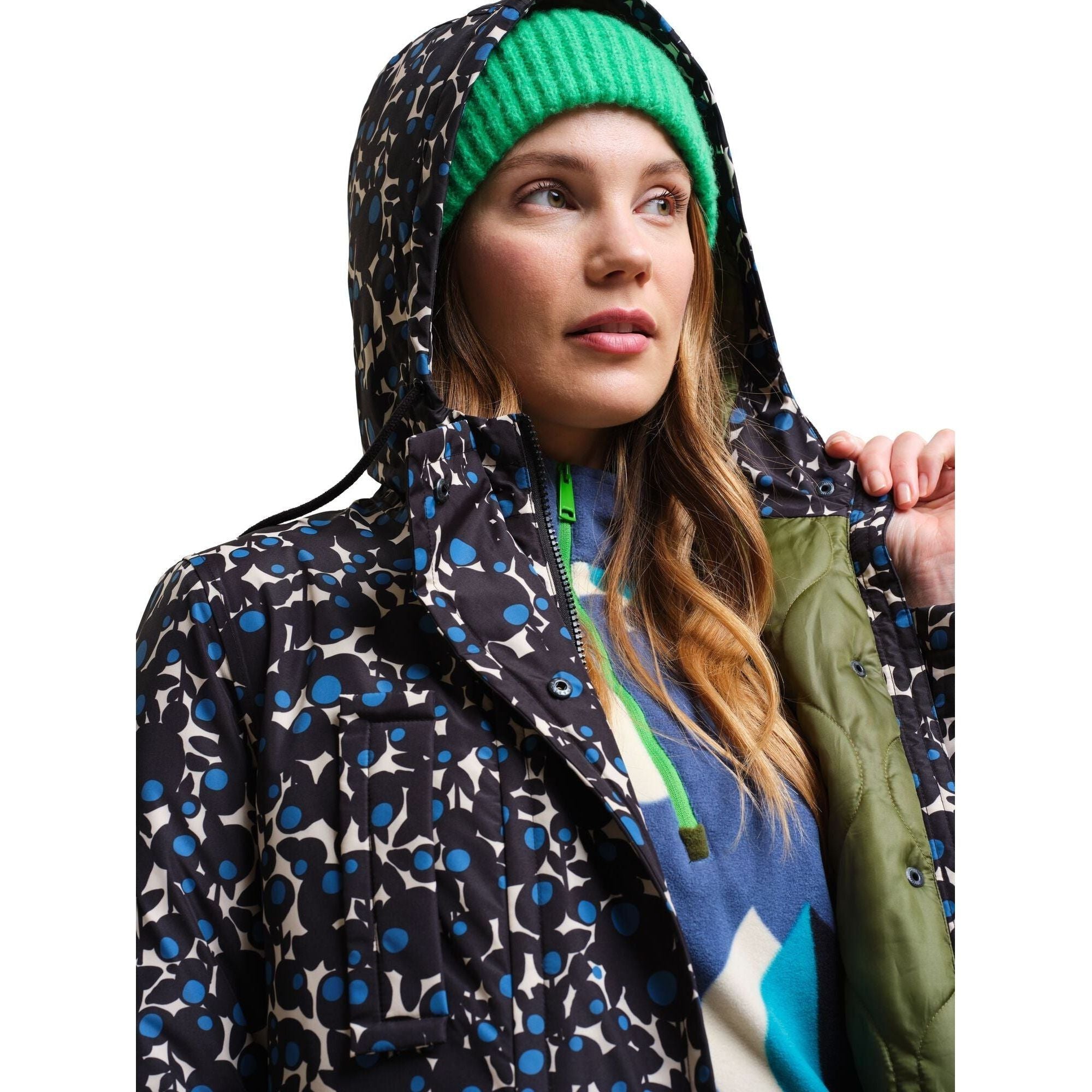 Longline waterproof hot sale jacket womens