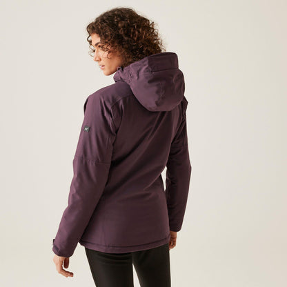 Regatta Women's Highton Stretch IV Padded Jacket - Deep Plum