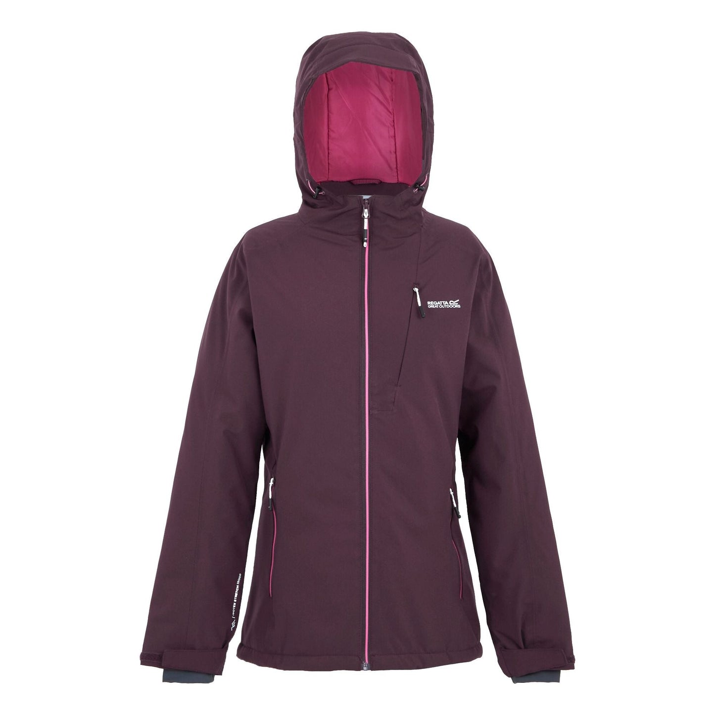 Regatta Women's Highton Stretch IV Padded Jacket - Deep Plum