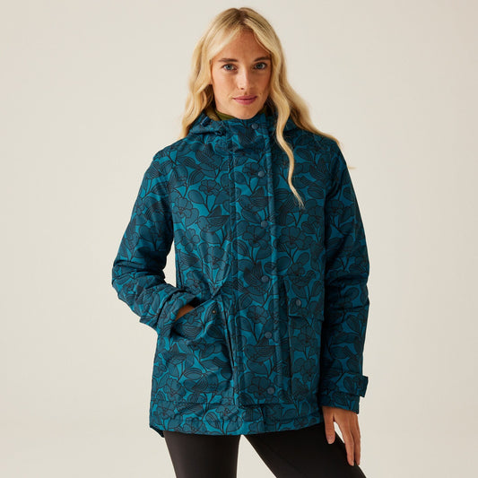 Orla Mid Length Waterproof Jacket - Birdy Blue