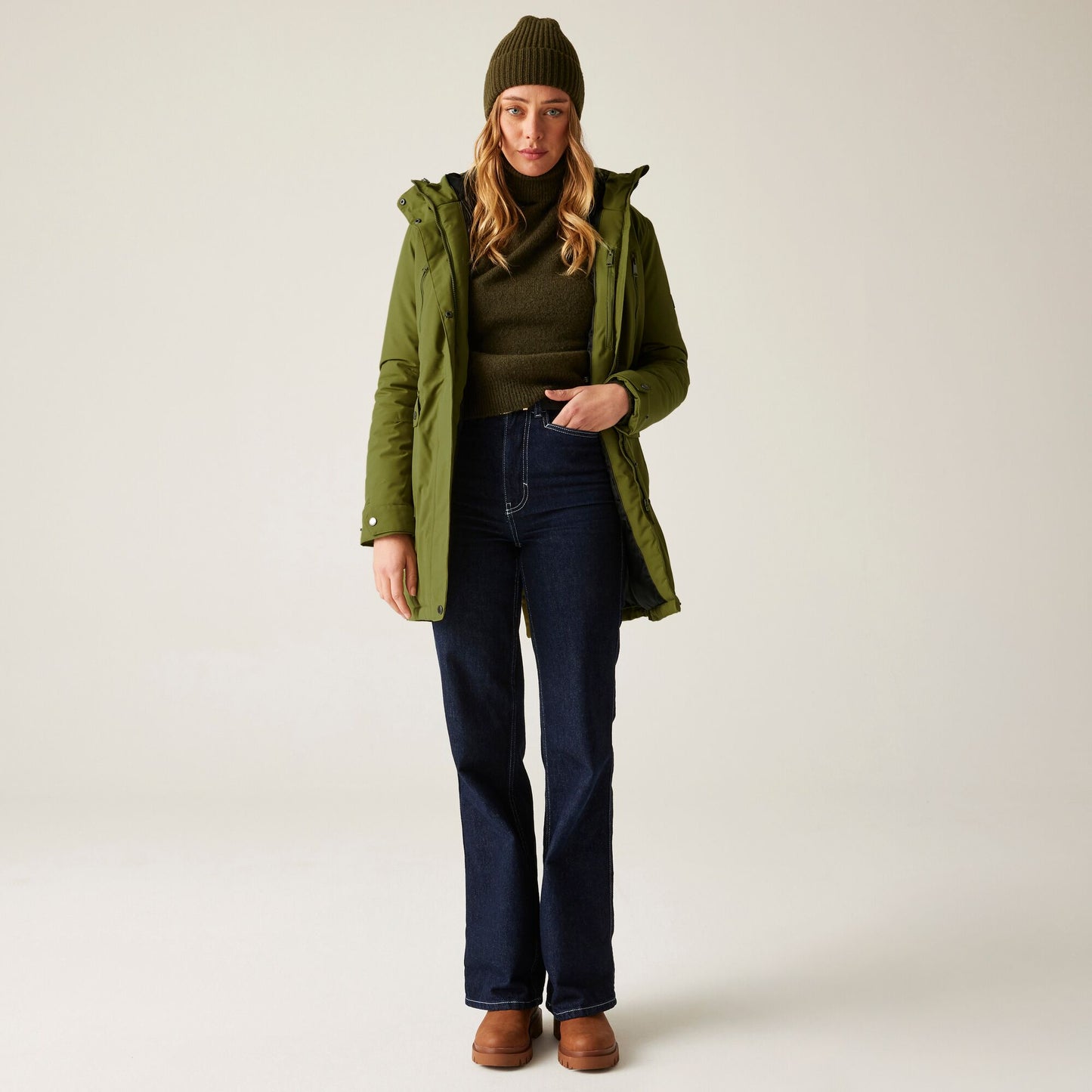 Regatta Valenta Women's Waterproof Insulated Jacket - Nephrite Green