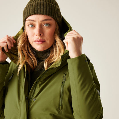 Regatta Valenta Women's Waterproof Insulated Jacket - Nephrite Green
