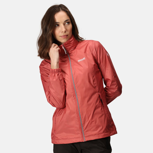 Regatta Women's Corinne IV Waterproof Packaway Jacket - Mineral Red