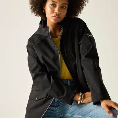 Regatta Women's Levita Waterproof Jacket - Black