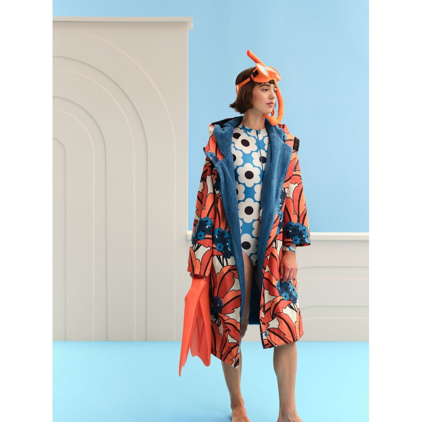 Orla Kiely Changing Robe - Orange Tropical