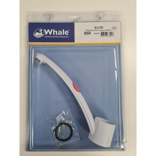 Whale Elite Replacement Spout -  White - AK6350