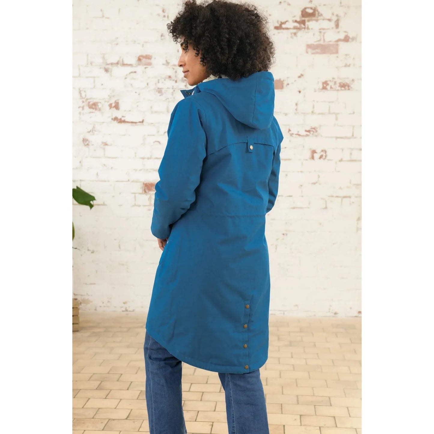 Lighthouse Abigail - Women's Waterproof 3/4 length Coat - Teal