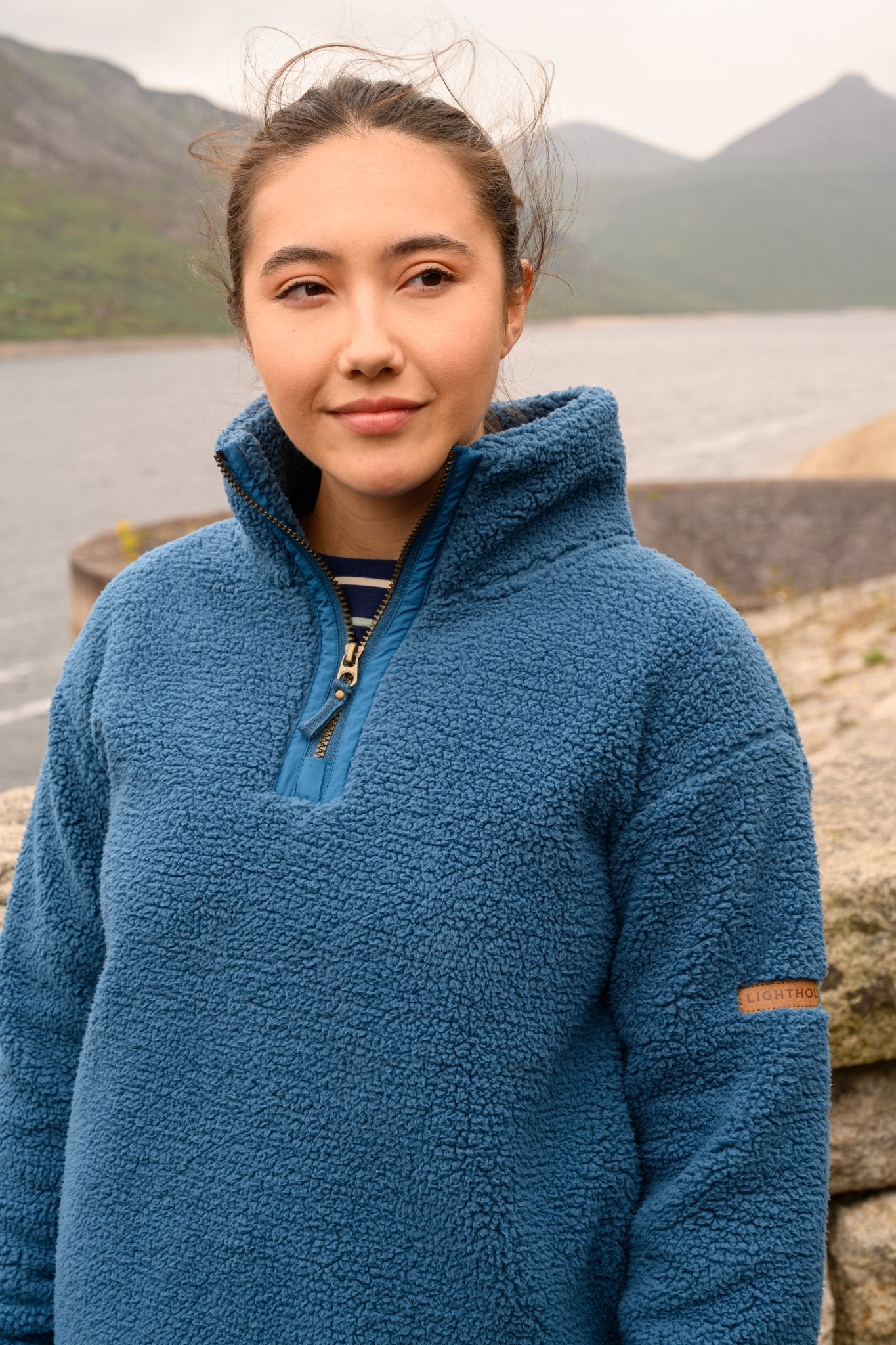 Lighthouse Coast Women's Half Zip Fleece
