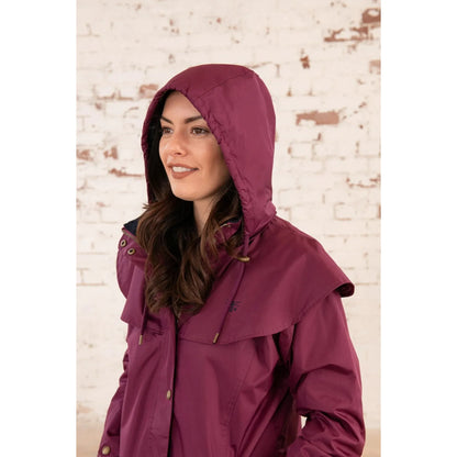 Lighthouse Women's Outback Full Length Waterproof Raincoat - Plum