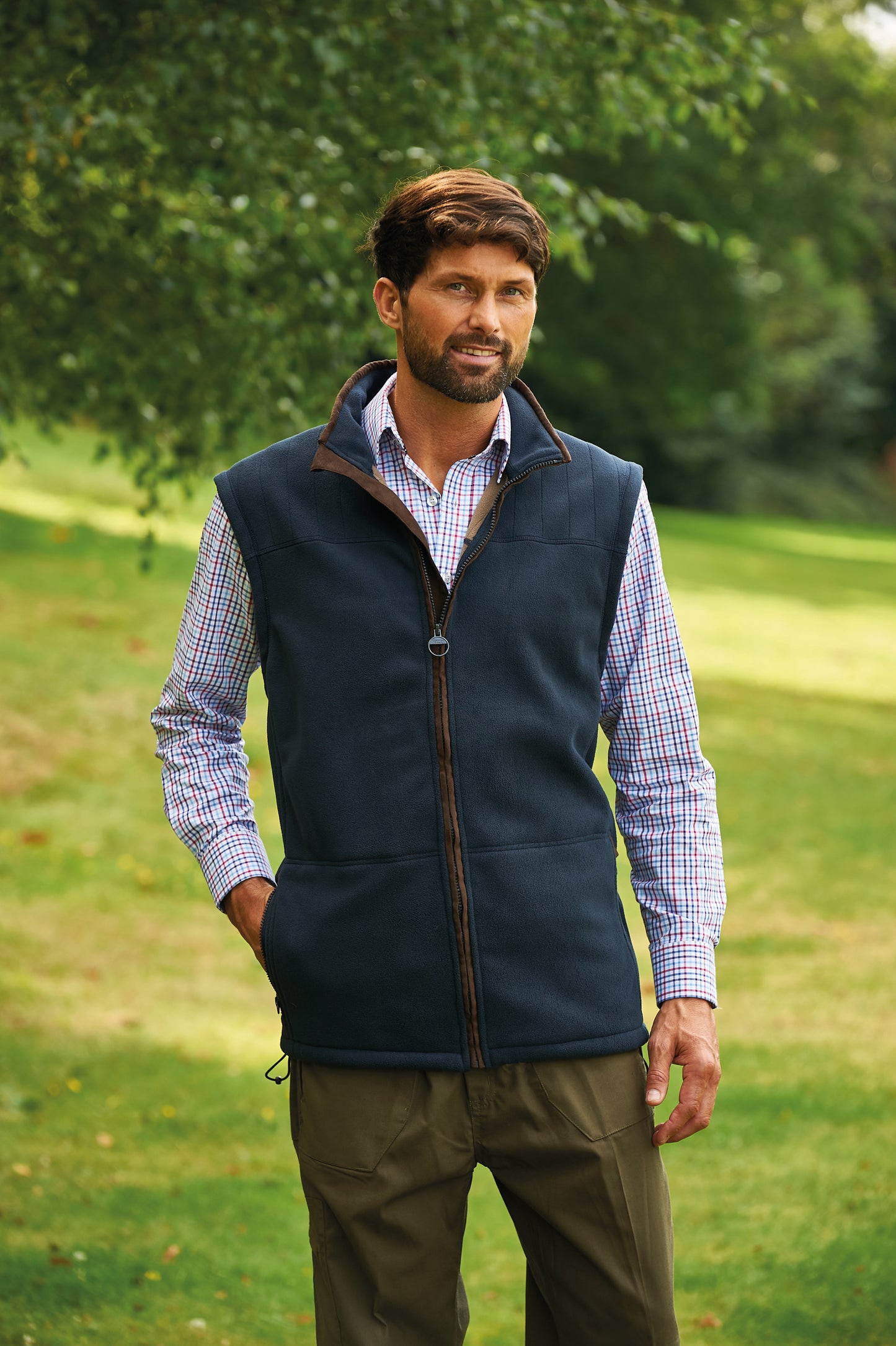 Champion Portree Fleece Gilet - Navy