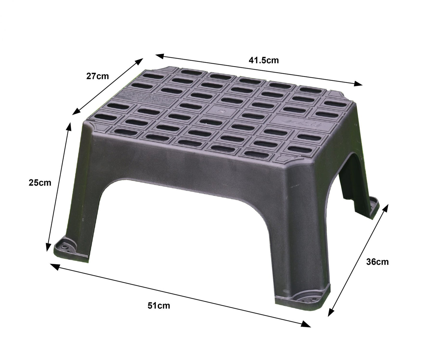 MGI Milenco Single Plastic Step - AVAILABLE IN STORE ONLY