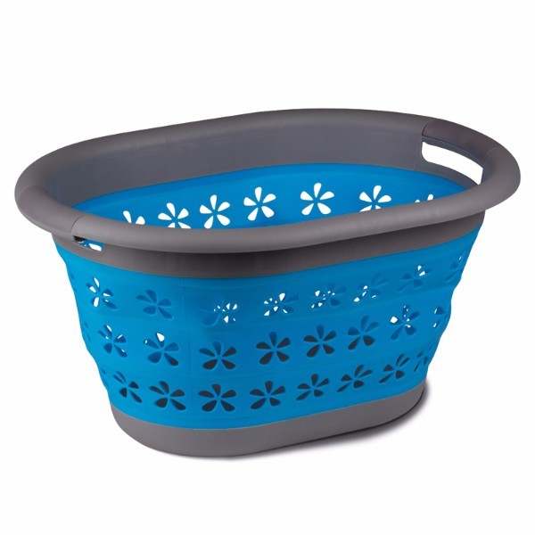 Kampa Collapsible Laundry Basket - Blue