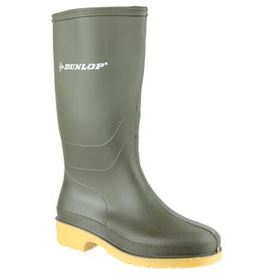 Child's Dunlop Dull Welly - Green
