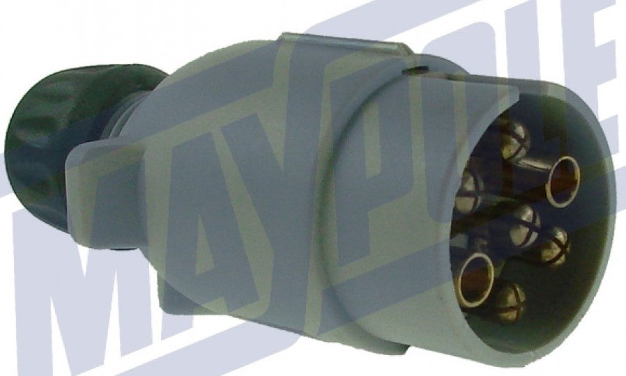 Maypole Caravan Plug 12V S Type 7 Pin