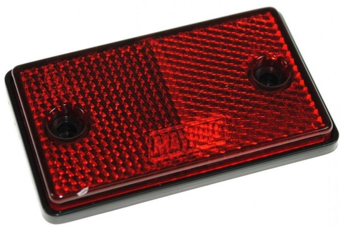 Maypole Self-Adhesive Red Reflector