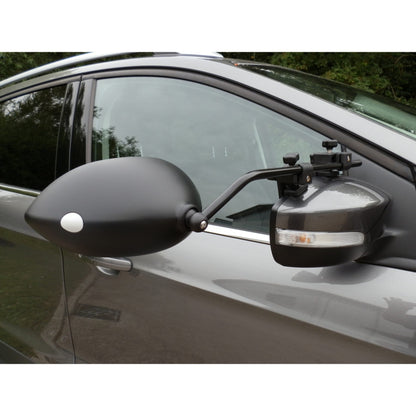 Milenco Aero 3 Towing Mirror in Carry Case - 2 x Flat