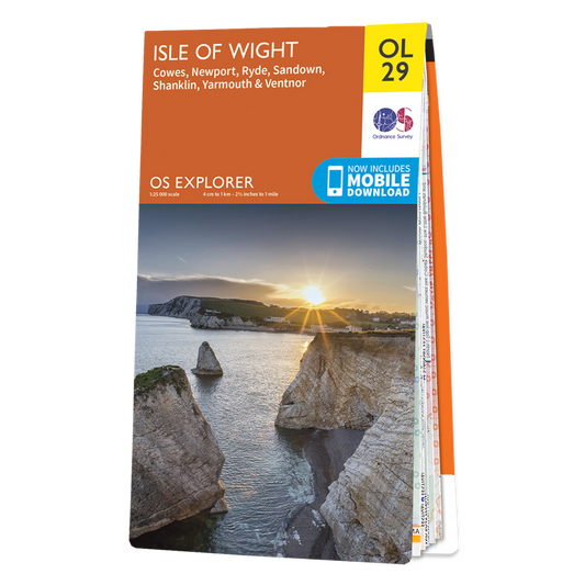 Isle of Wight OS Explorer Map OL29