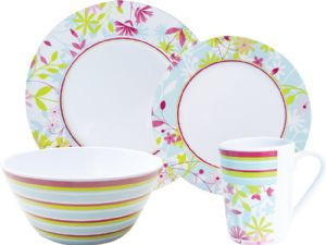 Flamefield Petites Fleurs 16 piece Dinner Set - In-store only
