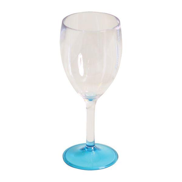 Quest Elegance  Wine Glass - Blue