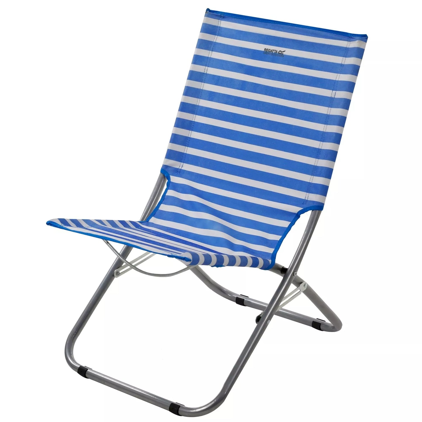 Regatta Kruza Beach Lounger - French Blue/White - Available in store only